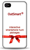 Treasure Hunt Packages on iOS and Android mobile phones and tablets