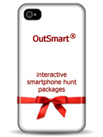 Hi-tech Treasure Hunt Packages on smartrphone and tablet